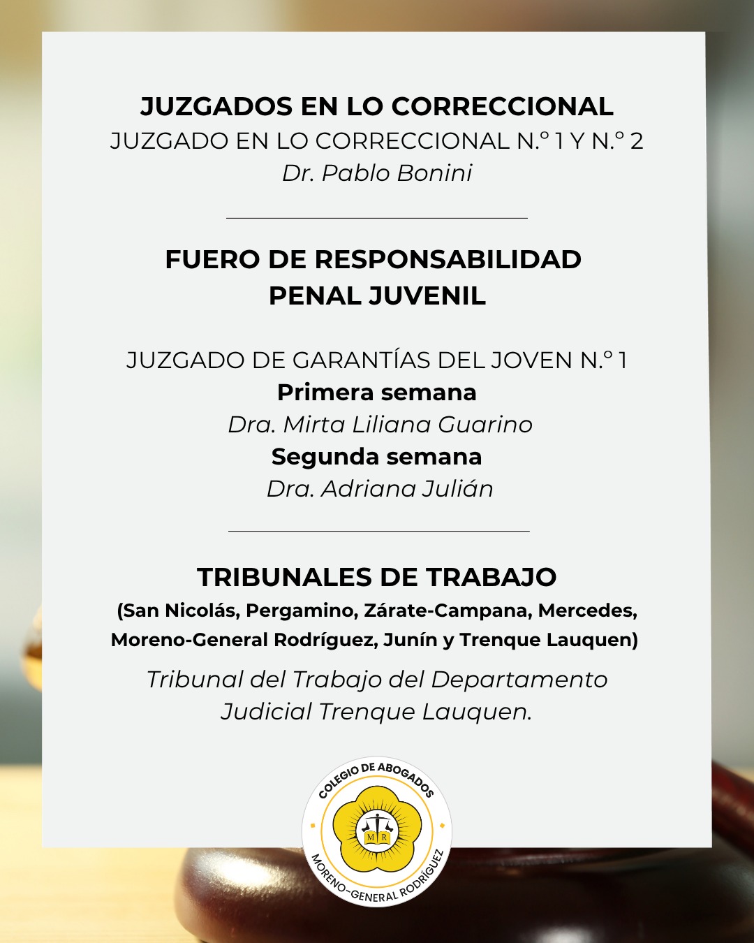 Feria Judicial