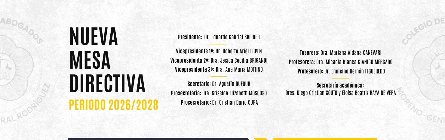 Mesa Directiva