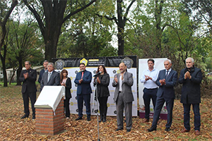 SE COLOCÓ LA PIEDRA FUNDACIONAL DONDE SE CONSTRUIRÁN  LAS SEDES DEL COLEGIO Y DE LA CAJA DE LA ABOGACÍA-DELEGACIÓN MORENO