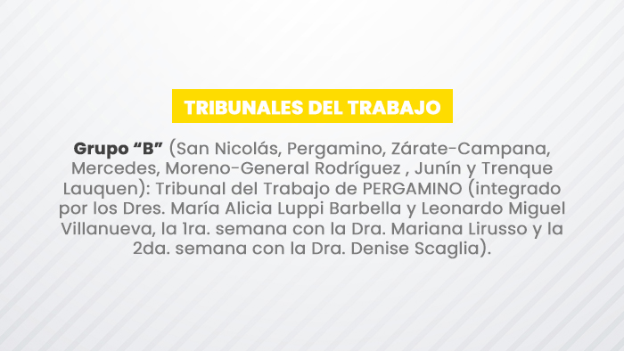 Feria Judicial
